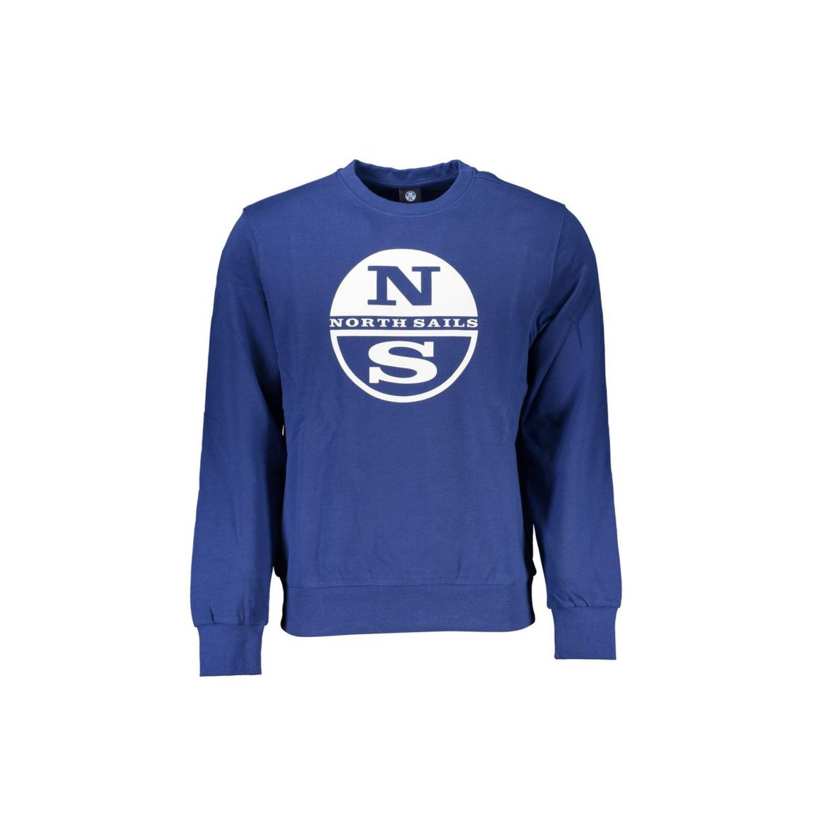 Crew Neck Sweatshirt NSLTS23456 - Blue Sweaters main product photo