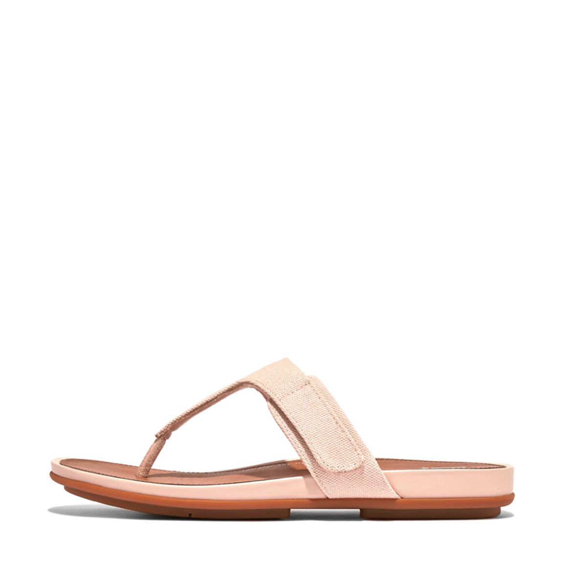 Pink Gracie Adjustable Canvas Sandal main product photo