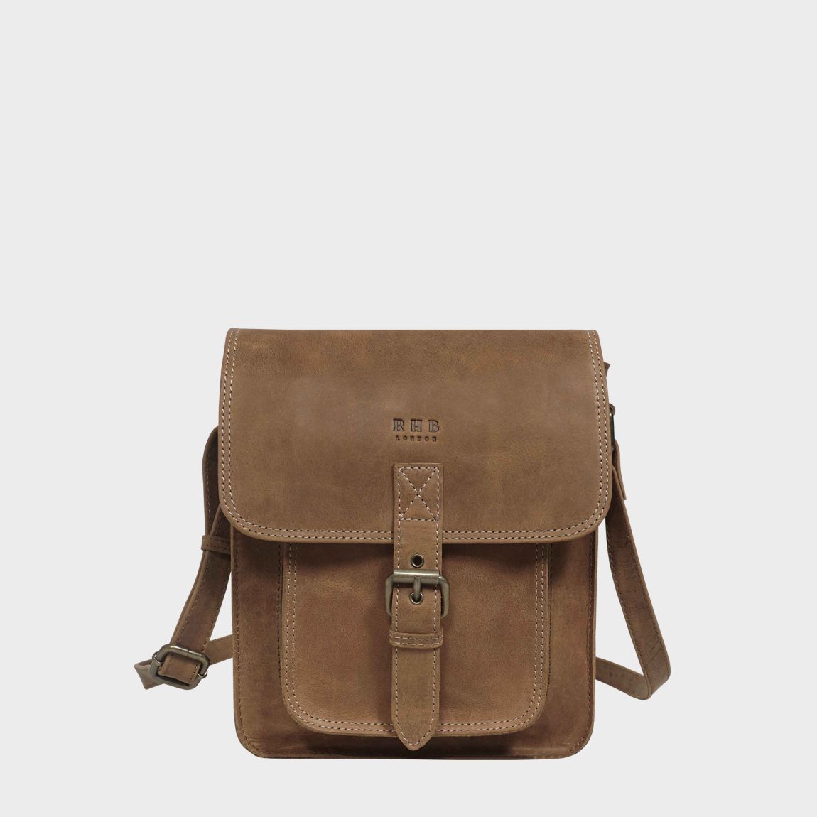 'CAROLYN' Real Leather iPad Tablet Crossbody Bag main product photo