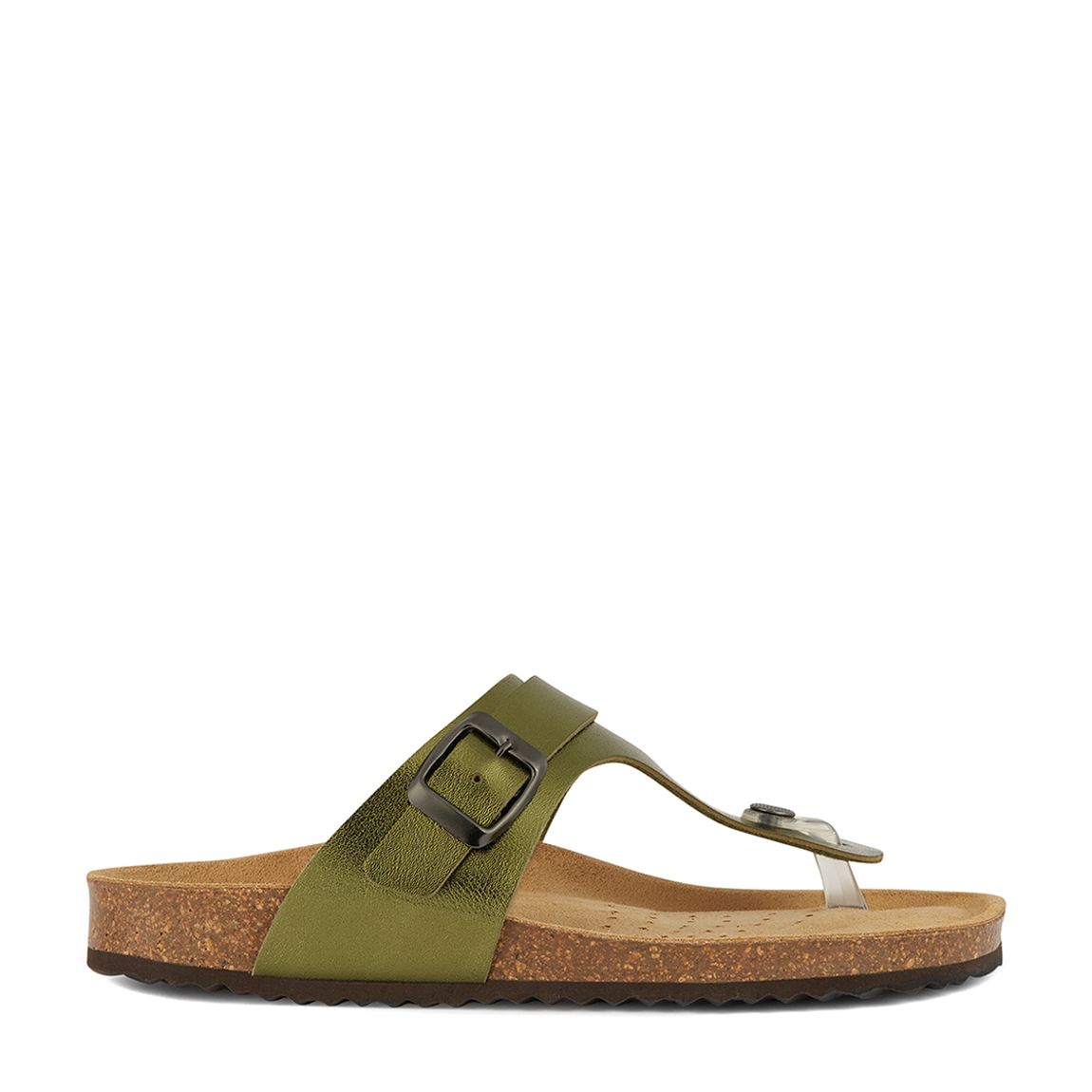 Green Leather Brionia Sandal main product photo