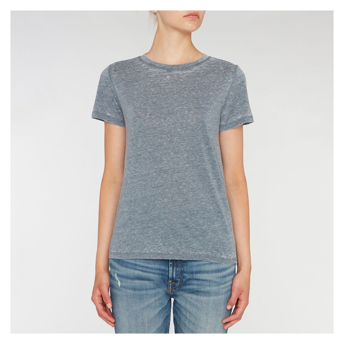 Blue Liv Cotton Blend T-Shirt main product photo