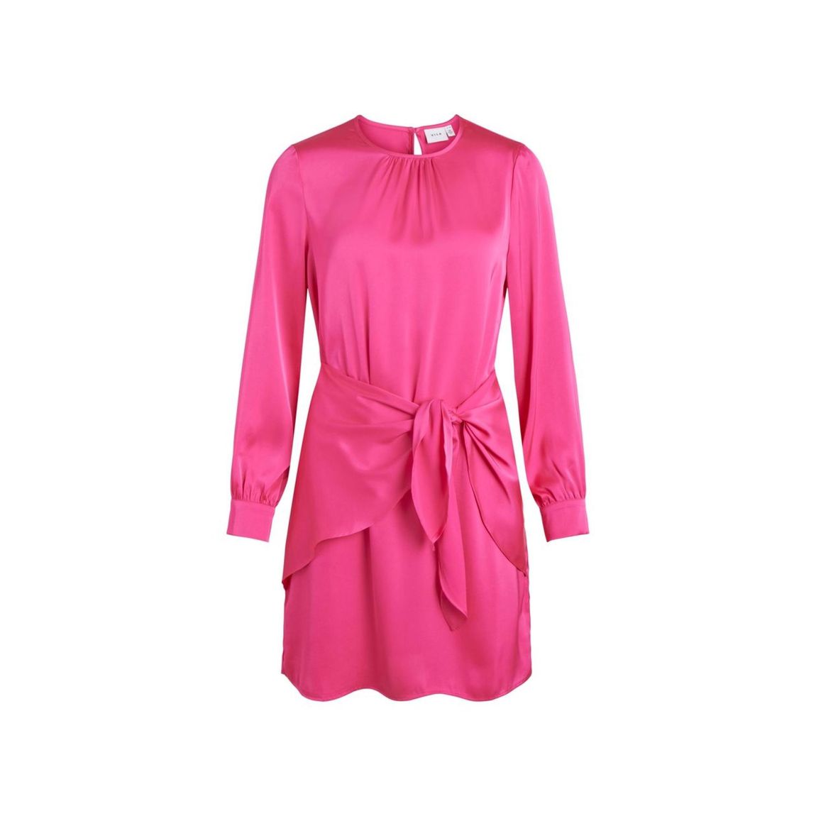 TieWaist Mini Dress Wo - Pink Dresses main product photo