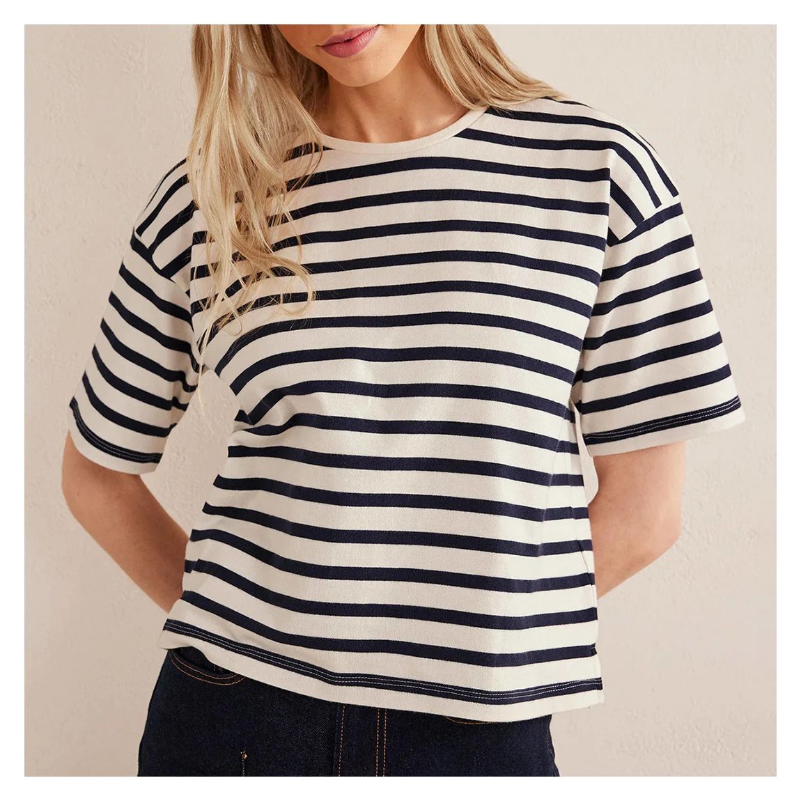 Heavyweight Breton T-Shirt main product photo