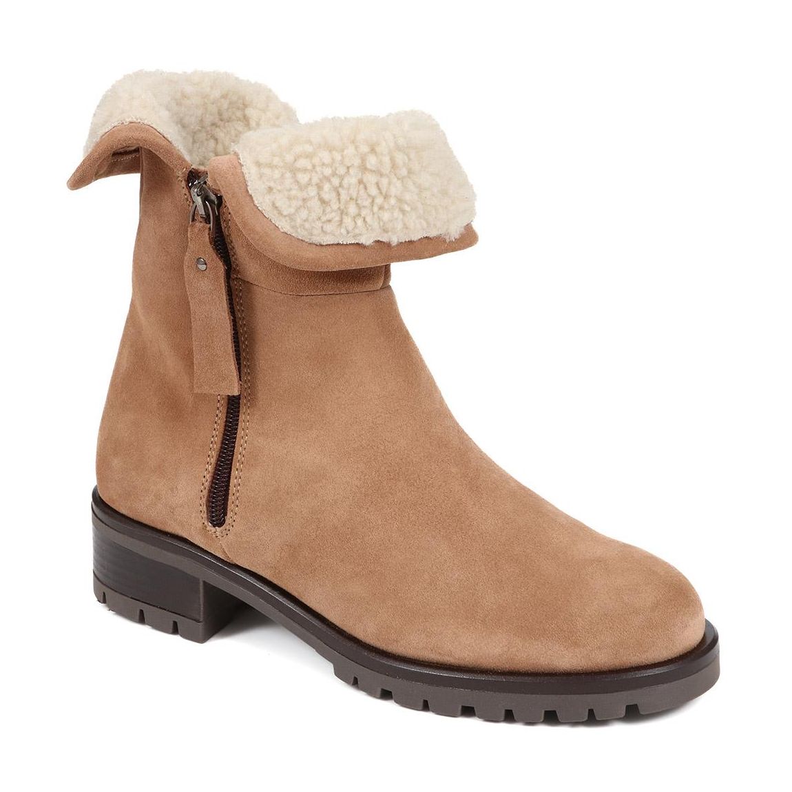 Lora Casual Leather Boots main product photo