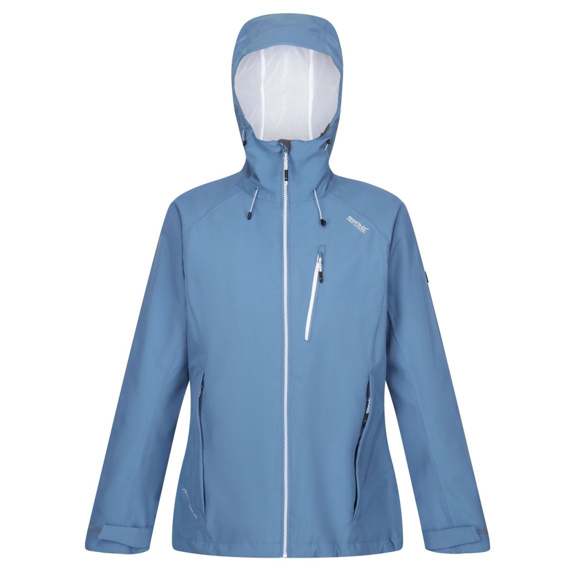 Waterproof Jacket Birchdale Polyester Coronet Blue/White main product photo
