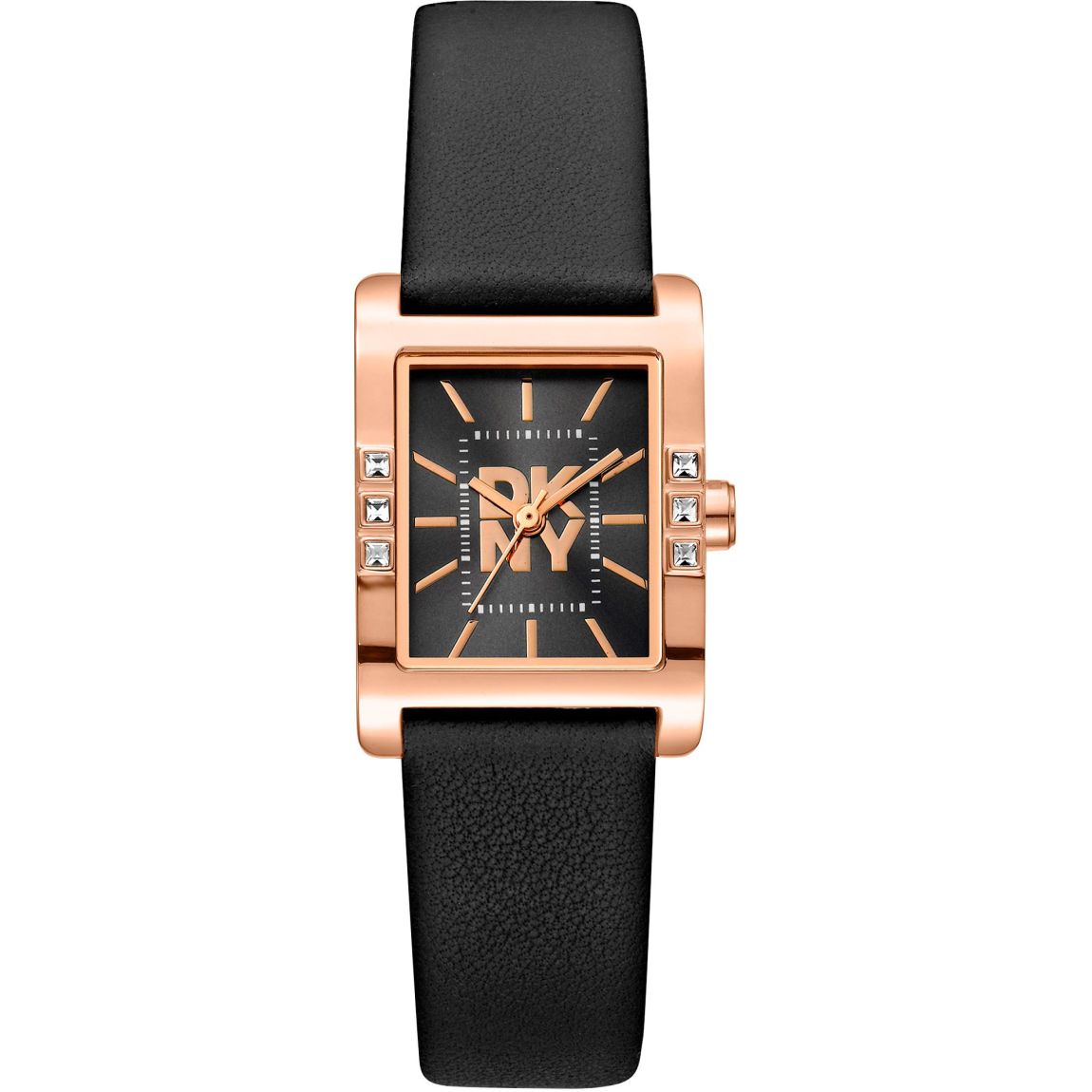 Quartz Analog Dial Leather Strap Watch with Buckle Fastening Wo - main product photo