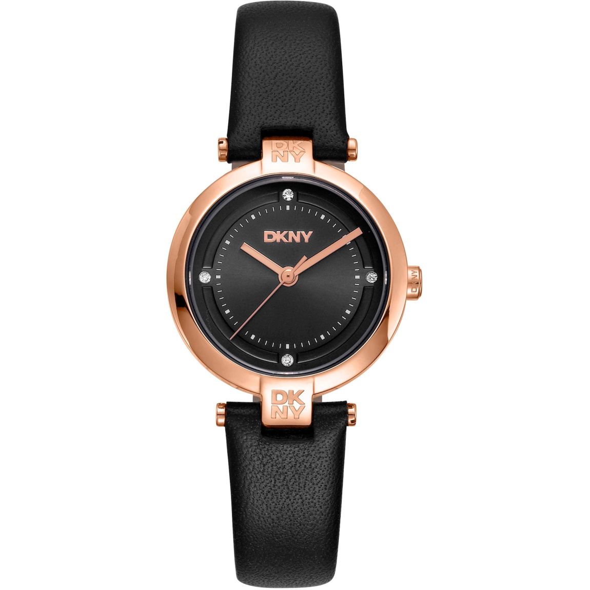 NY8498 Wo Watch Crystal Accents - Black Watches main product photo