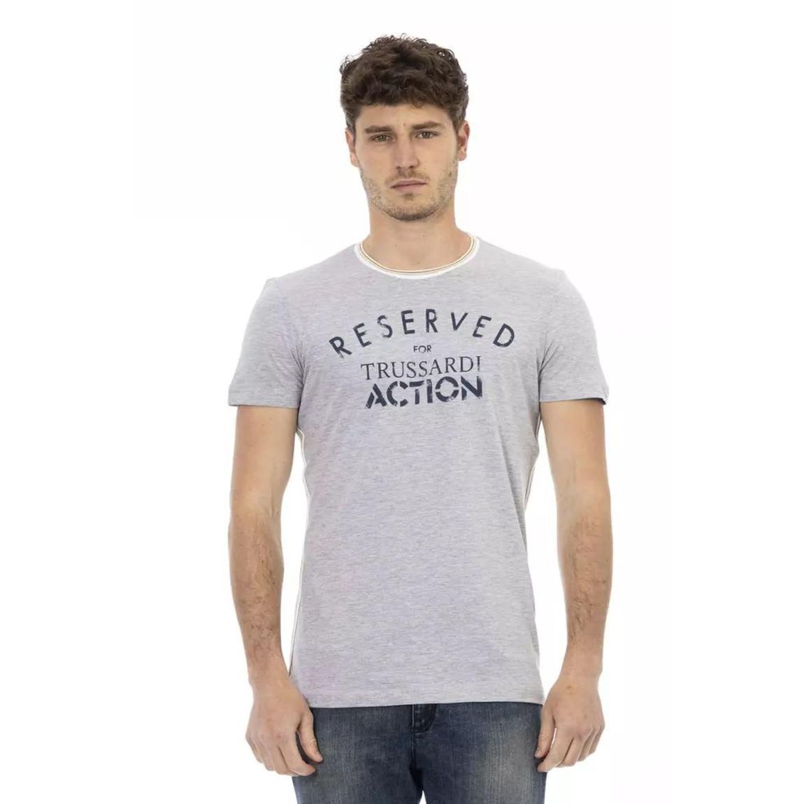 Reserved TShirt Crew Neck - Gray T-Shirts main product photo