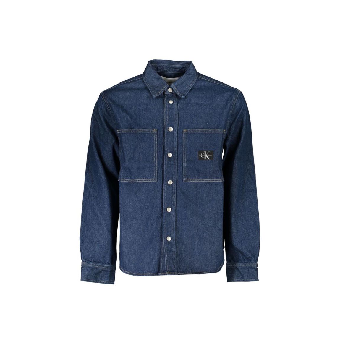 Denim Shirt Long Sleeve J30J307336 - Blue Jackets main product photo