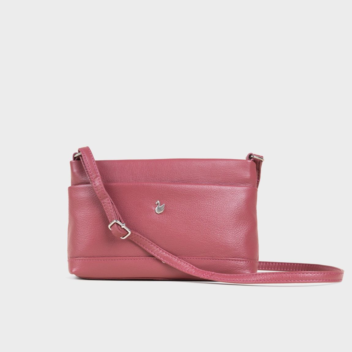 'SANDRA' Soft Nappa Full Grain Real Leather Crossbody Bag main product photo