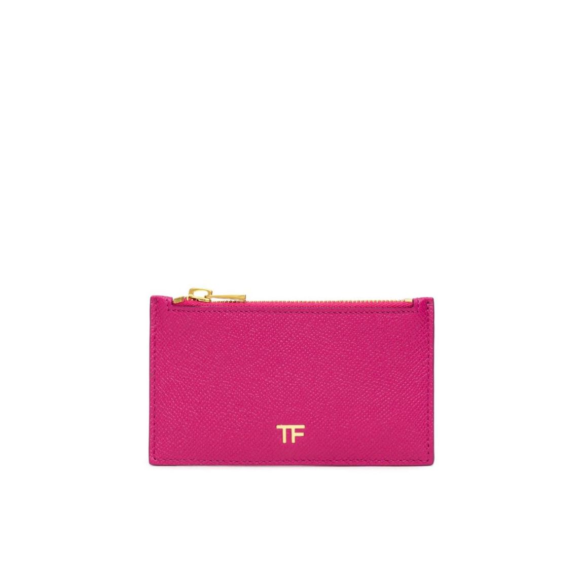 Zip Card Holder Wallet Wo - Fuchsia main product photo