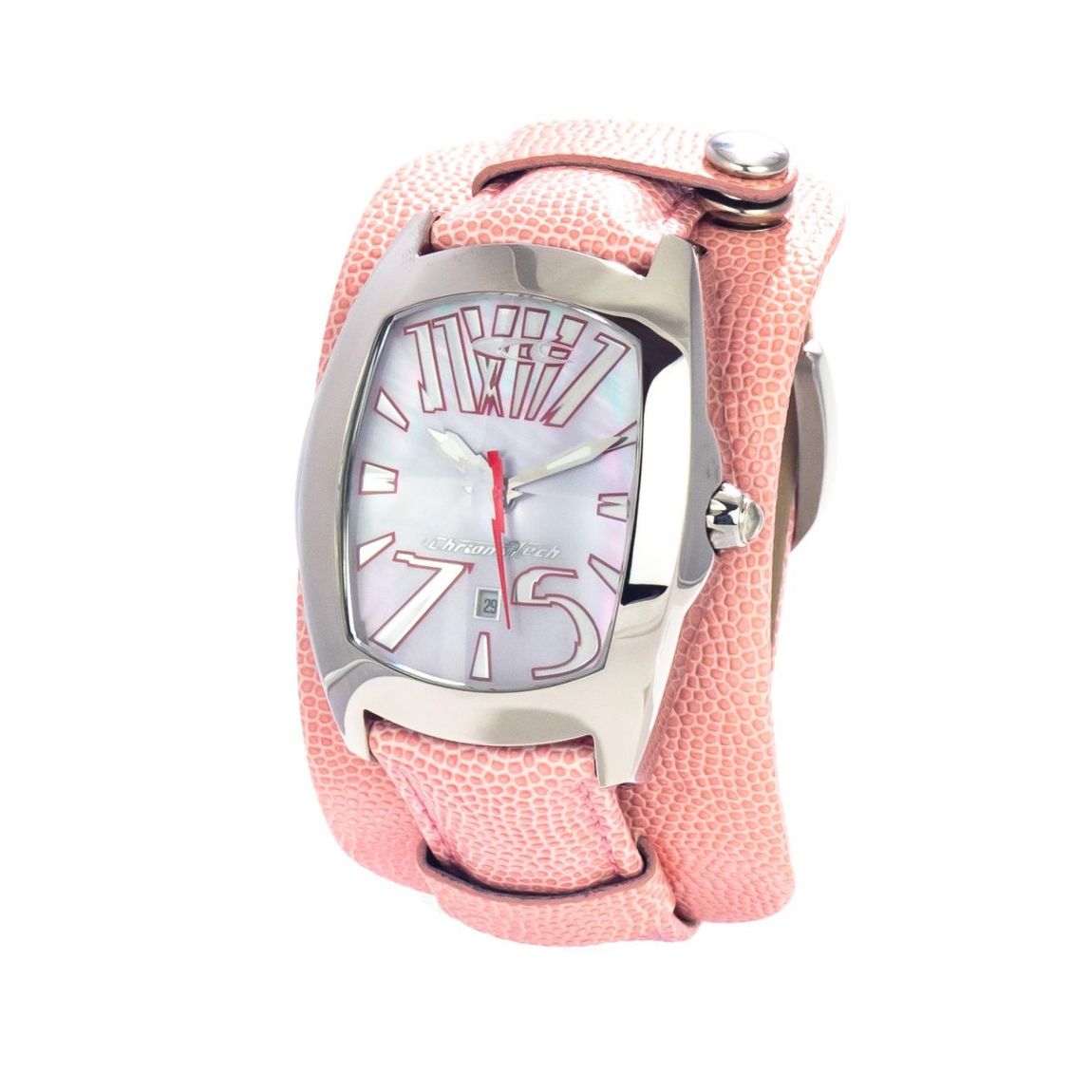 75 Pink Leather Wrap Watch Unisex - Multicolor Unisex Watches main product photo