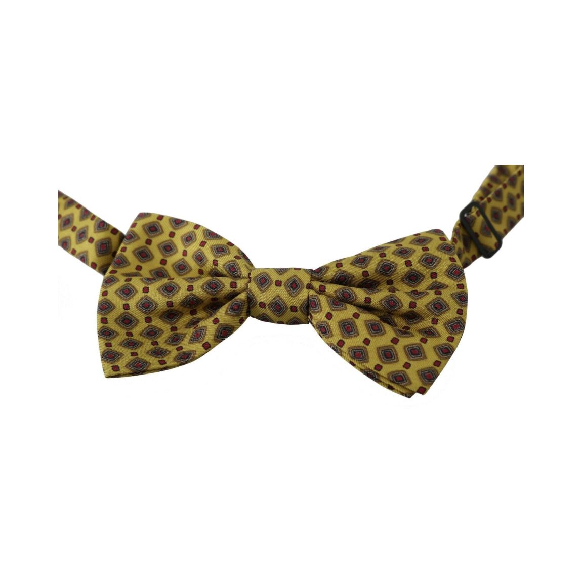 Dolce Gabbana Bow TieGeometric Pattern - Yellow Ties main product photo