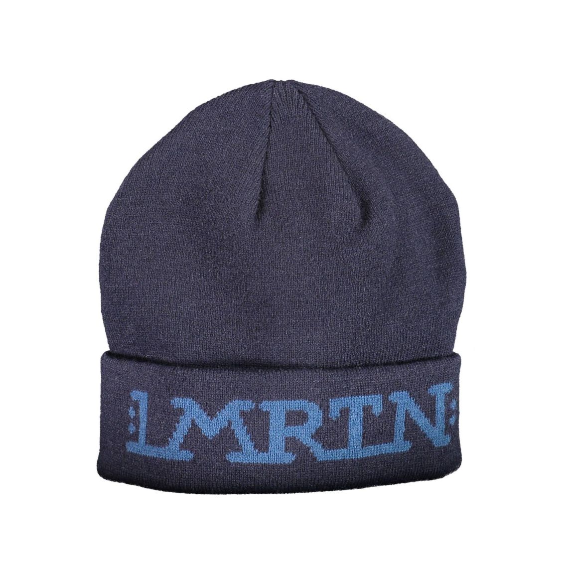LMNavy Knitted Beanie Hat - Blue Hats main product photo
