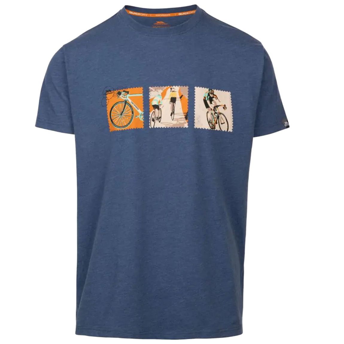T-Shirt Kooten Cotton Indigo Tone Marl main product photo