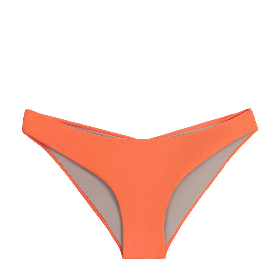 Orange Omni Ruched Full Bikini Bottom main product photo