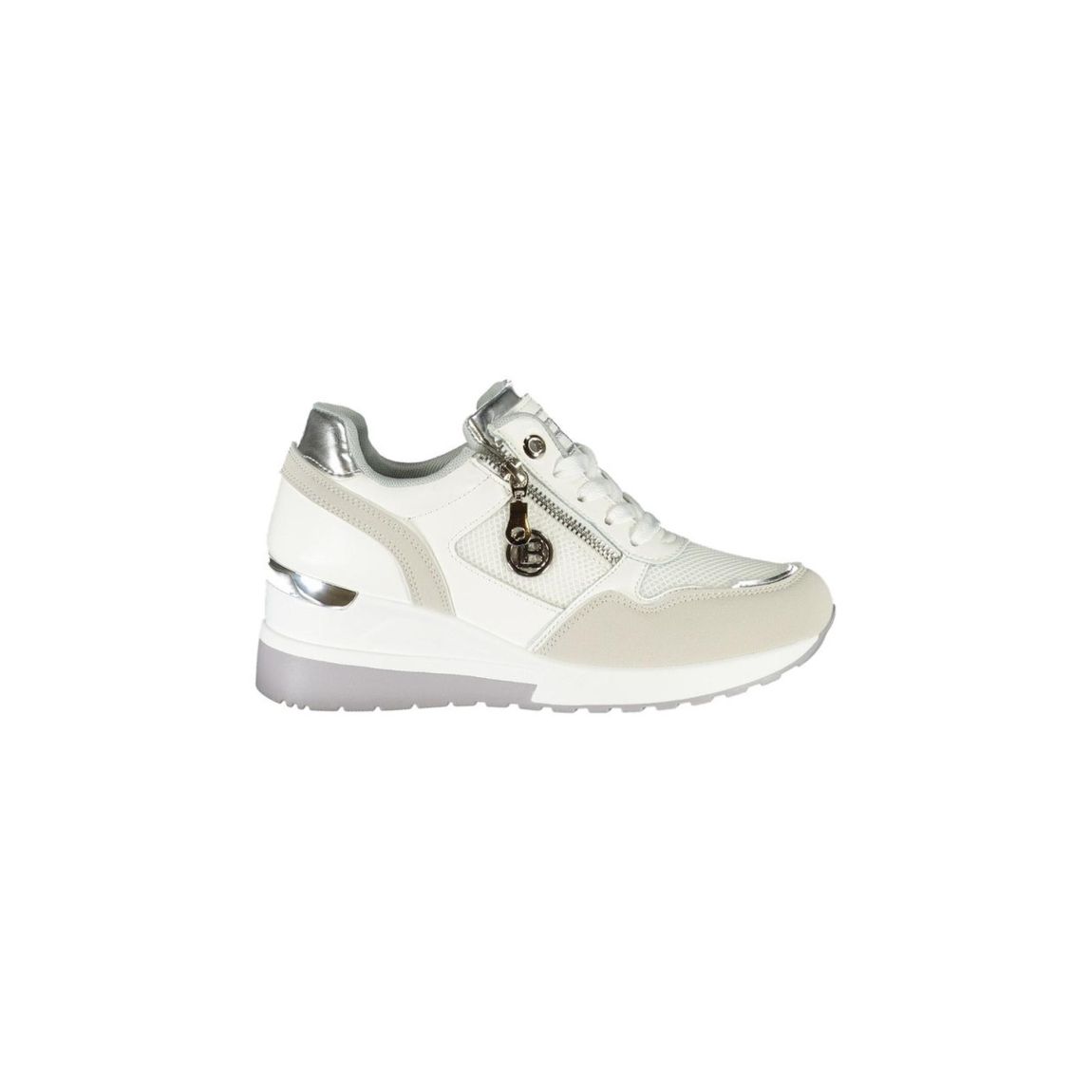 Hidden Wedge Sneaker Casual Comfort Wo - Gray main product photo