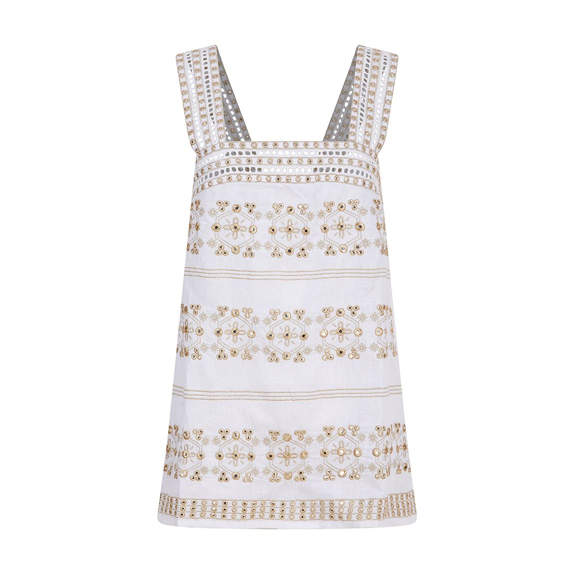 White Harriet Top main product photo