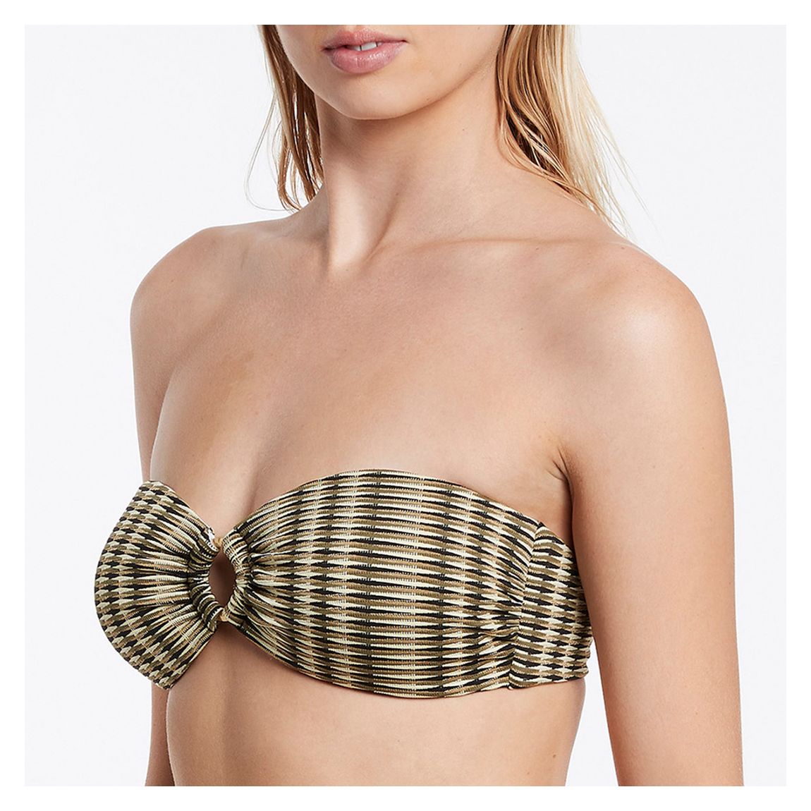 Green Ravello Trim Bandeau main product photo