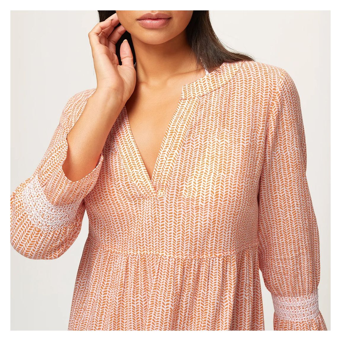 Multi V Neck Tunic main product photo
