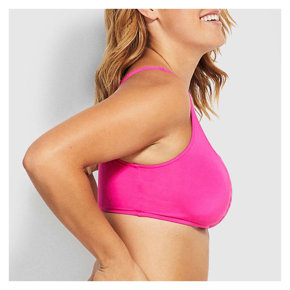 Pink Ultra One Shoulder Top main product photo