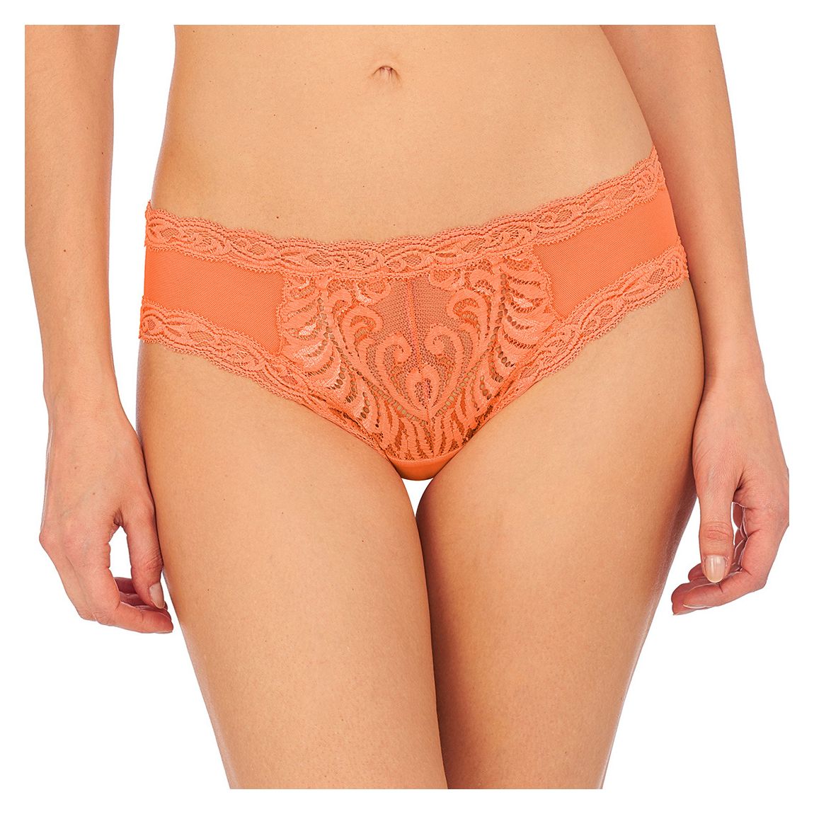 Orange Feathers Hipster Brief main product photo
