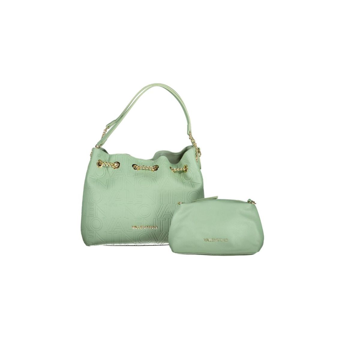 Valentino Handbag Set Drawstring Wo - Green main product photo