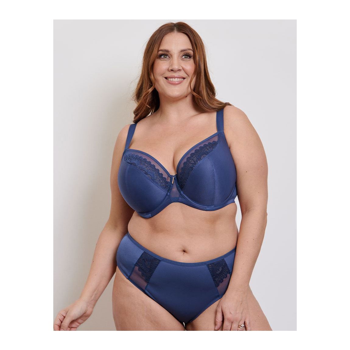 Adella Hera Full Plunge Bra Navy main product photo