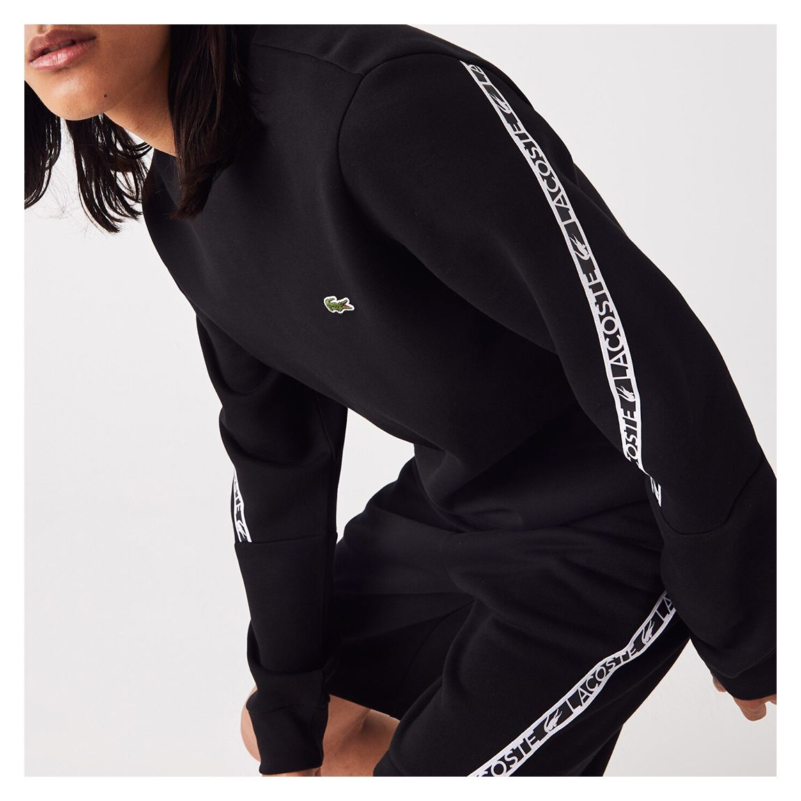 Black Logo Tape Sweatshirt main product photo