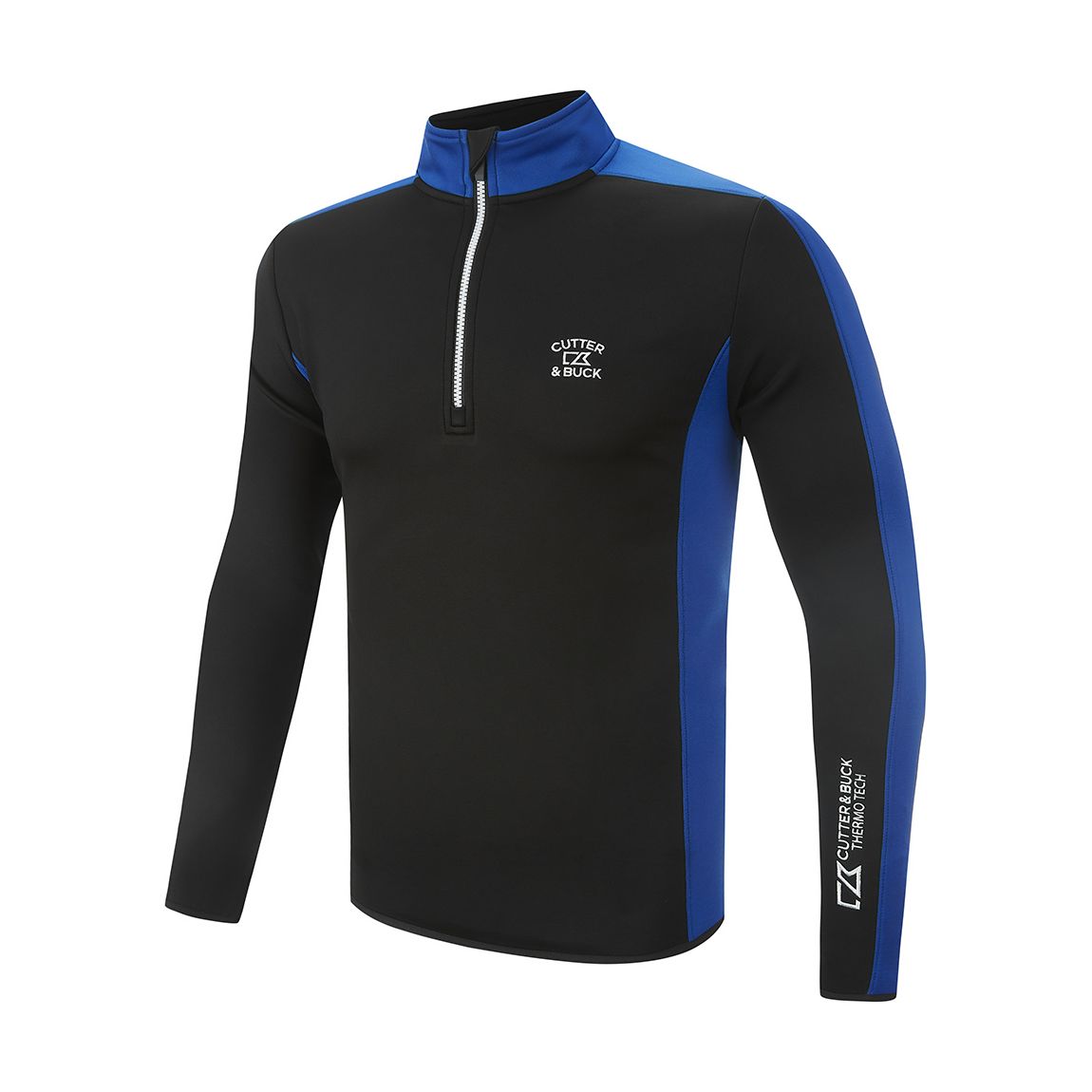 Black Thermo Tech 1/4 Zip Fleece main product photo