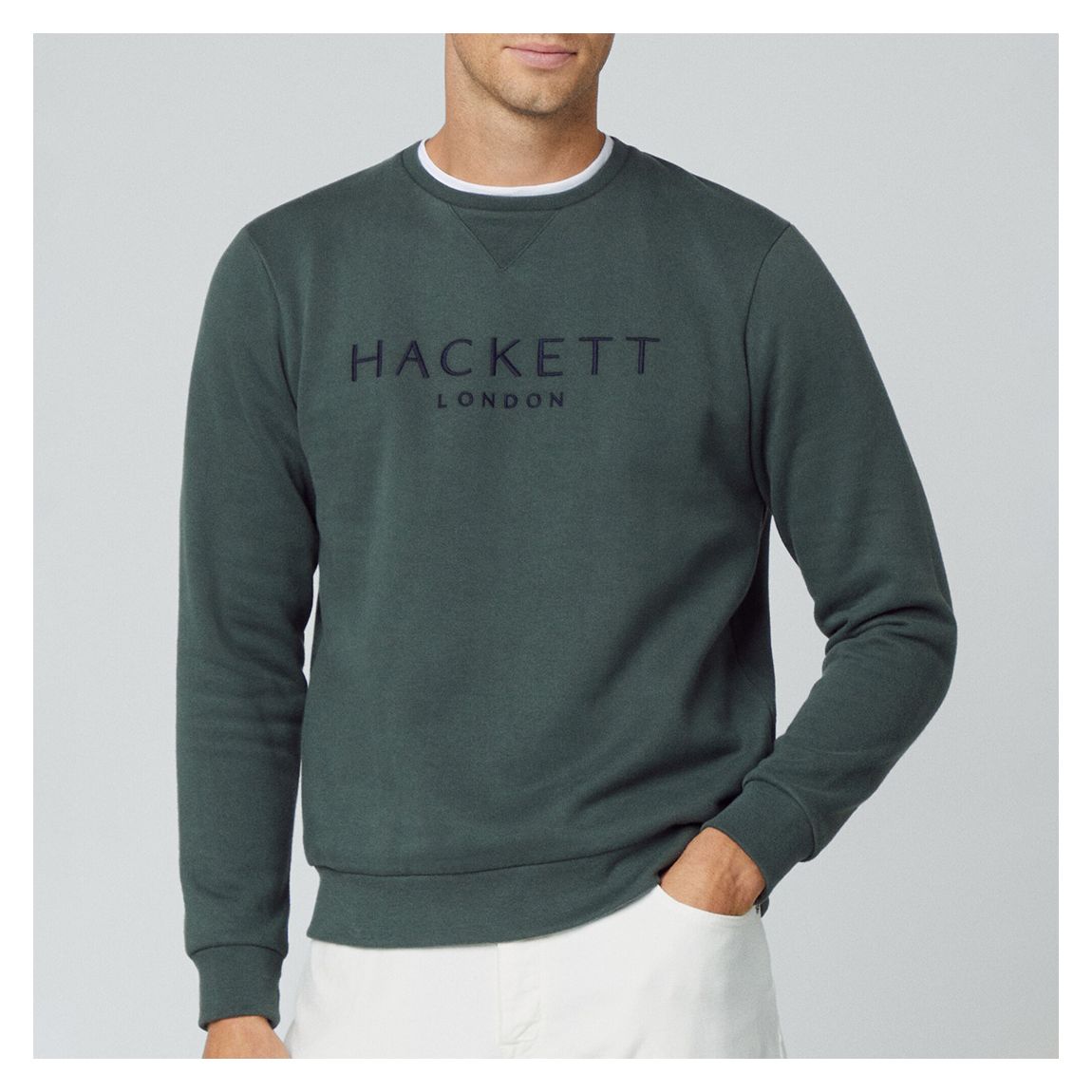 Green Heritage Cotton Sweatshirt main product photo