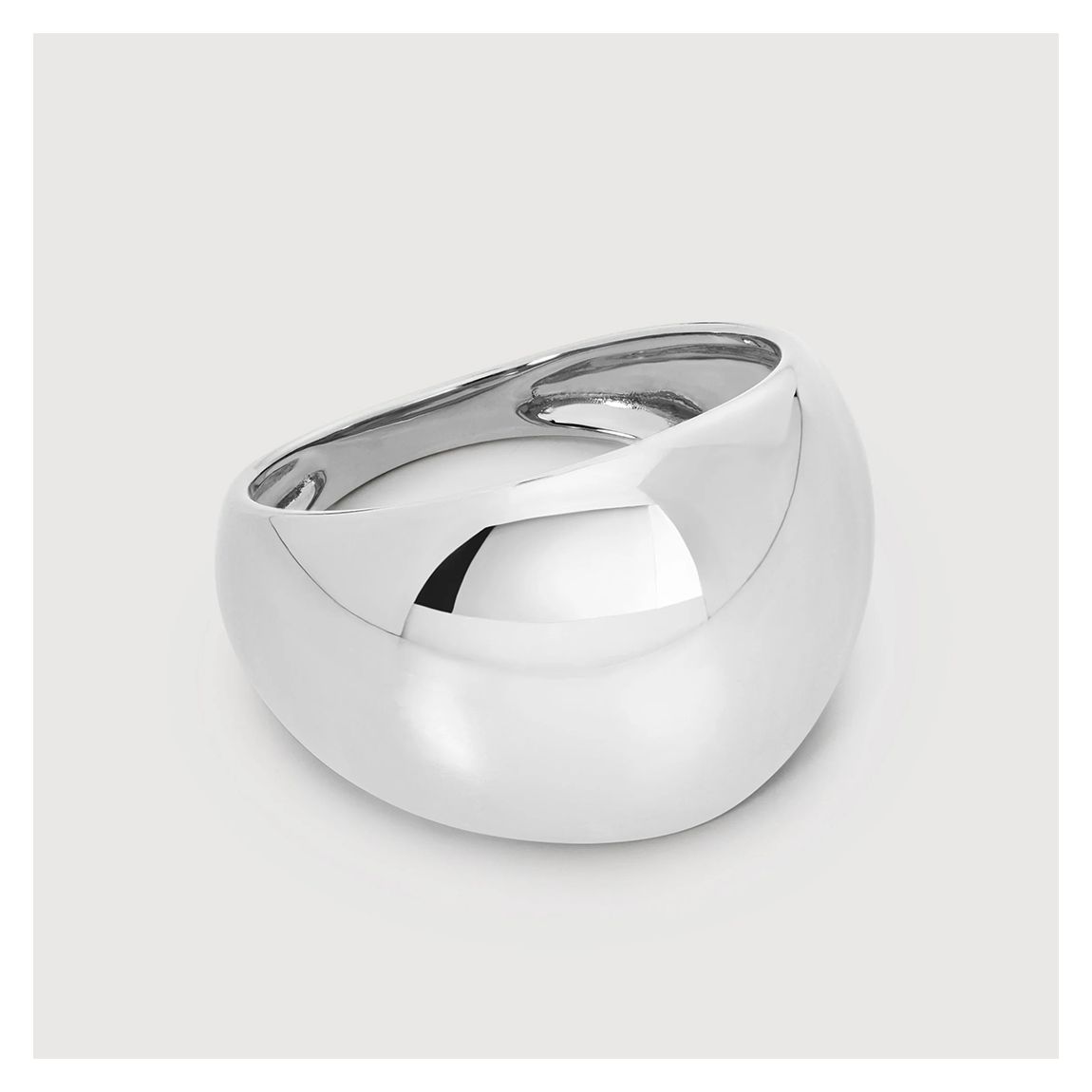Sterling Silver Tapered Ring main product photo