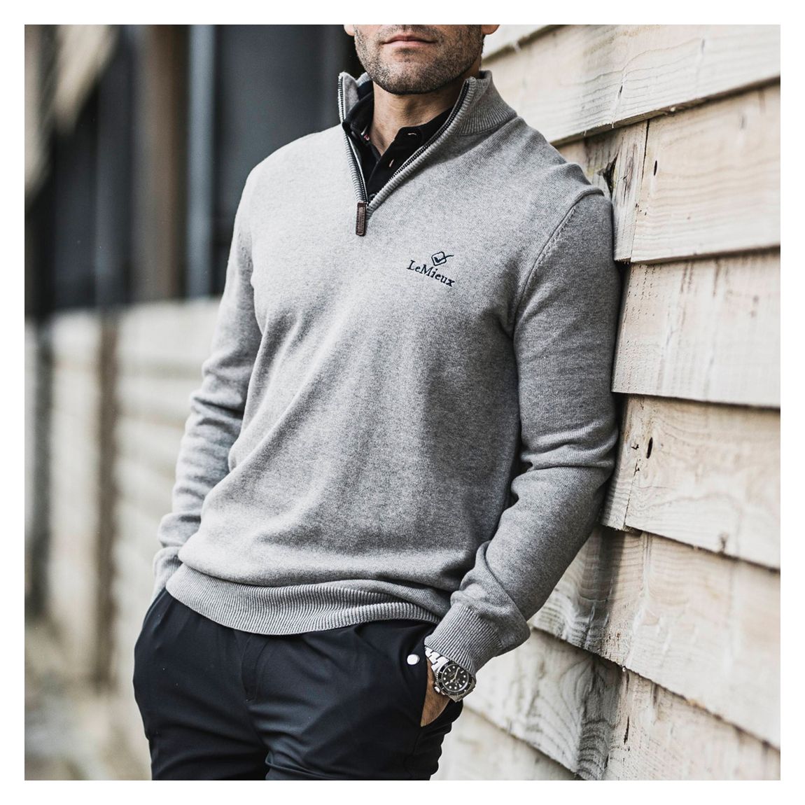 Grey Classic Jumper main product photo