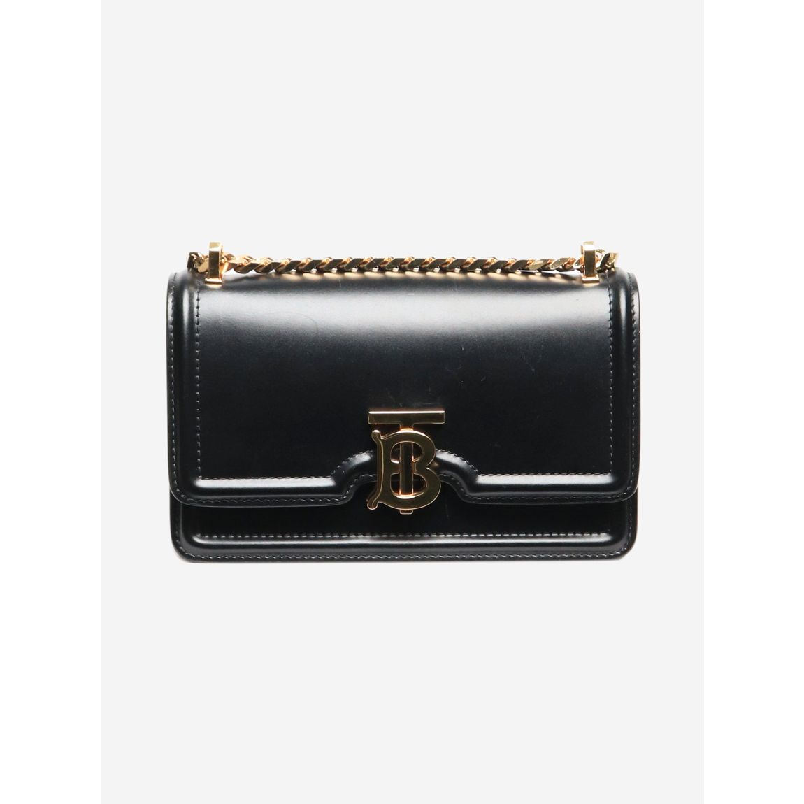 Burberry black mini leather main product photo