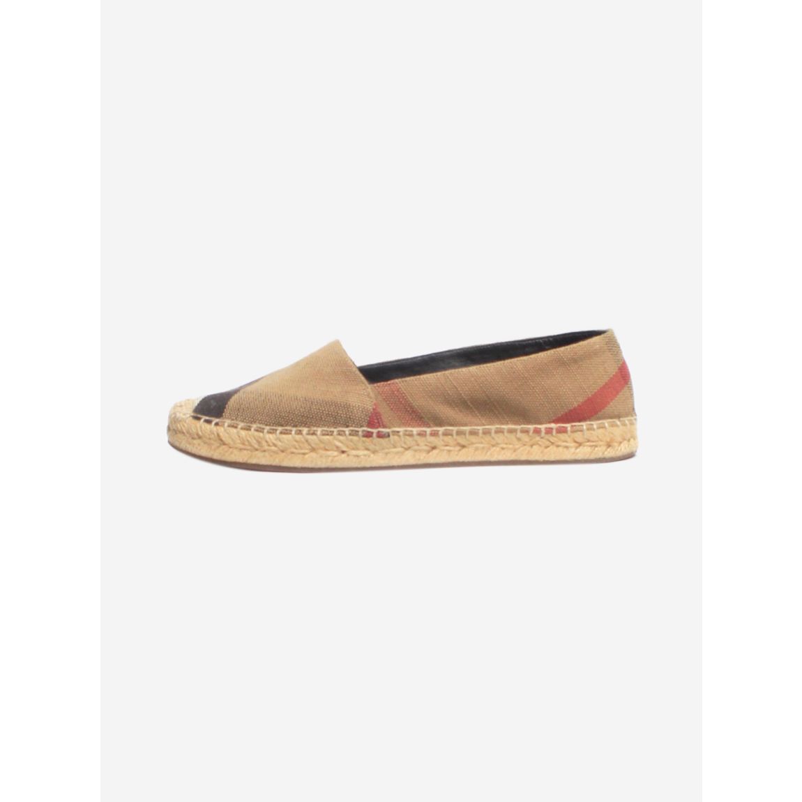 Burberry brown check canvas main product photo