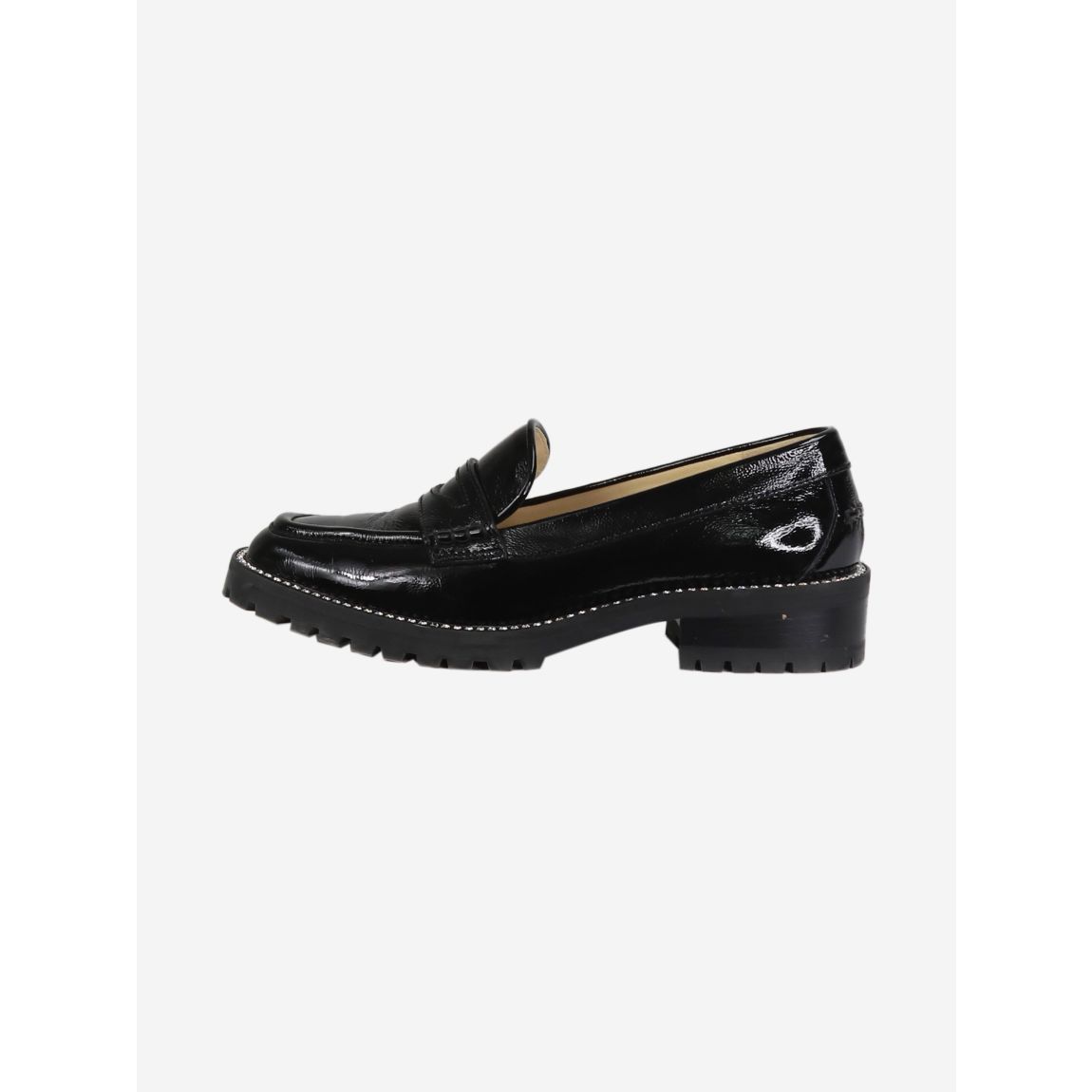 Jimmy Choo black patent main product photo