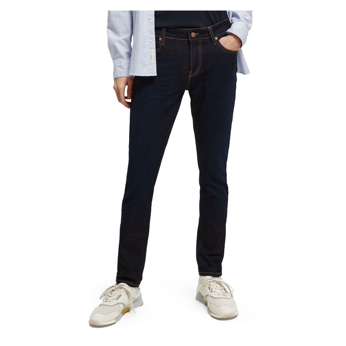 Black Skim Skinny Stretch Jean main product photo