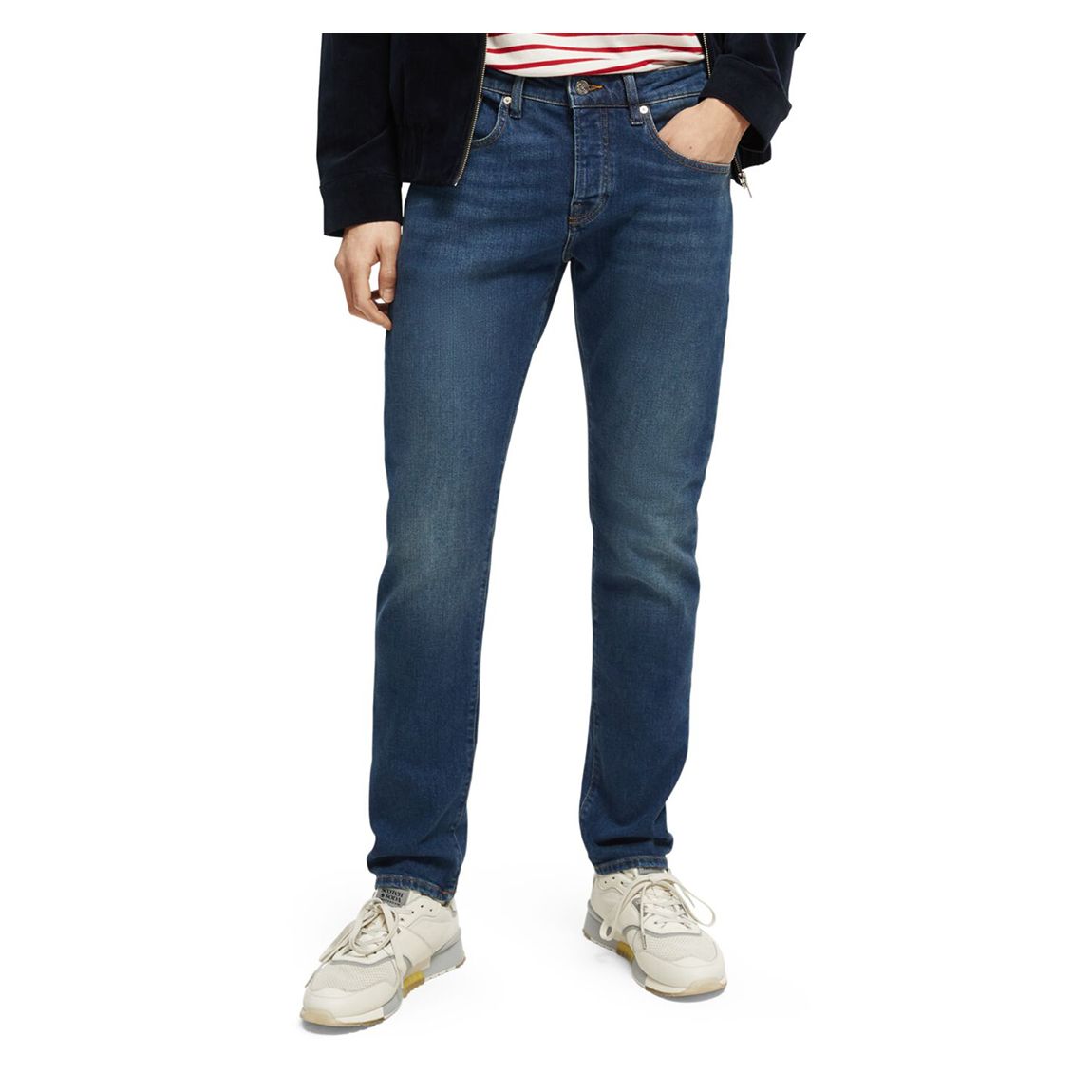 Indigo Ralston Straight Stretch Jean main product photo