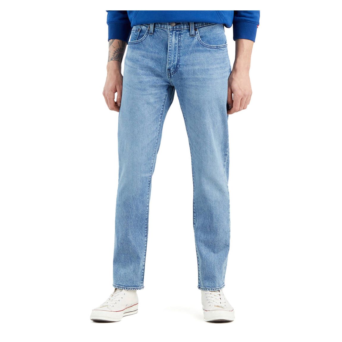Light Blue 502™ Tapered Stretch Jeans main product photo