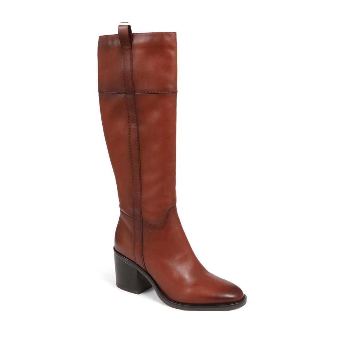 CARMINE Leather Knee High Boots main product photo