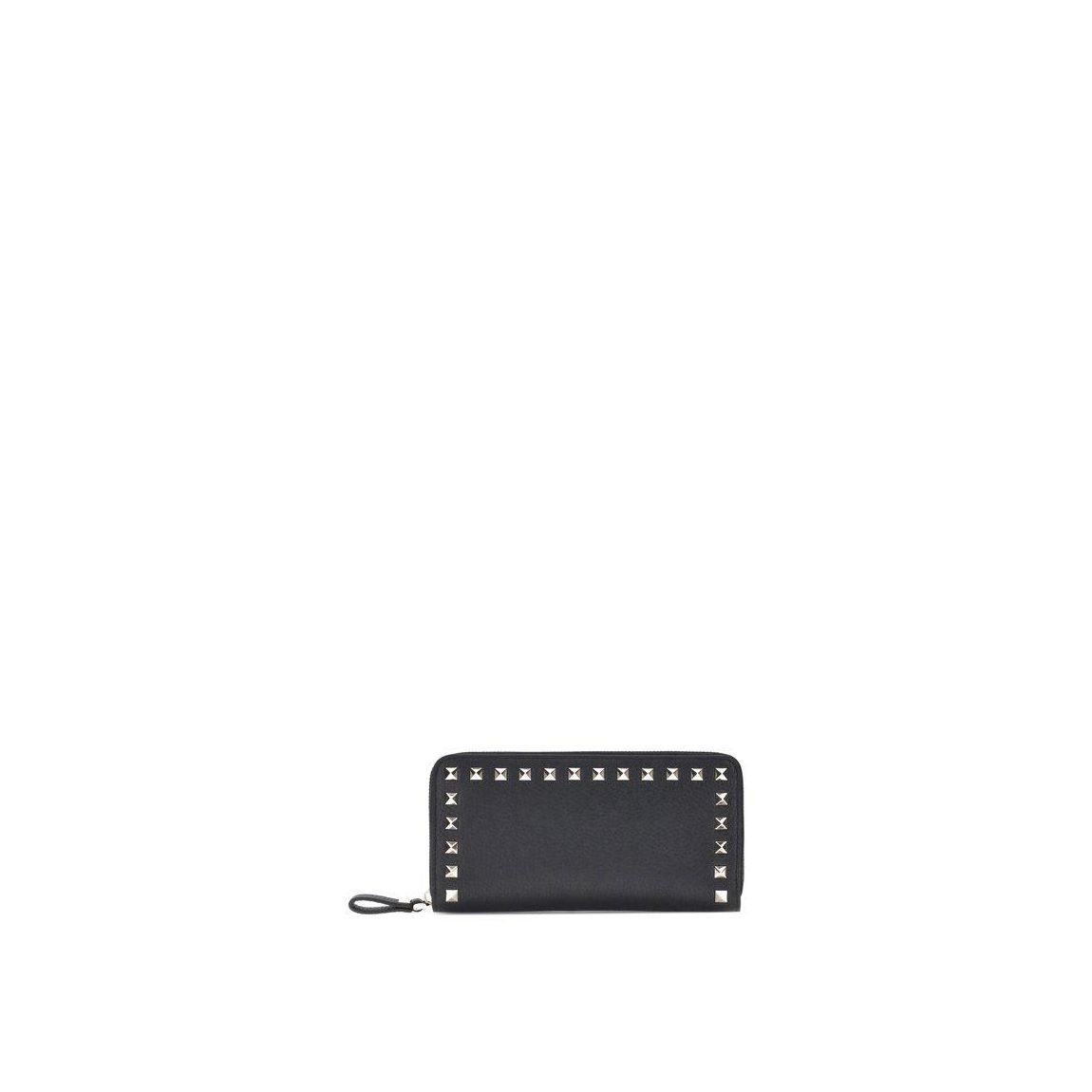 Rockstud Continental Wallet Wo - Black main product photo