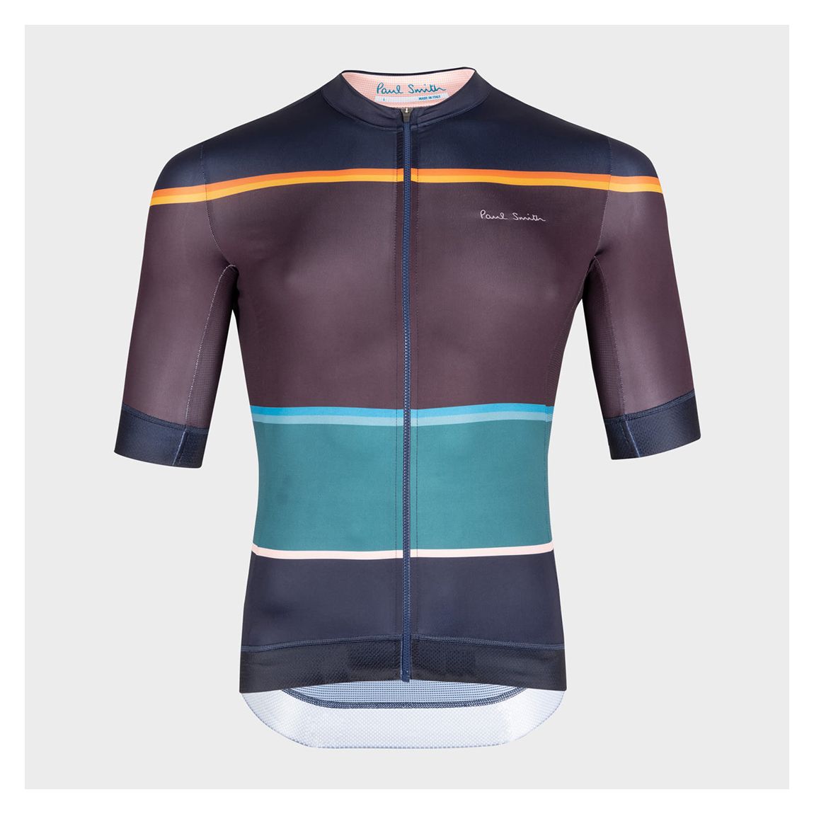 Bold Stripe Race Fit Cycling Jersey main product photo