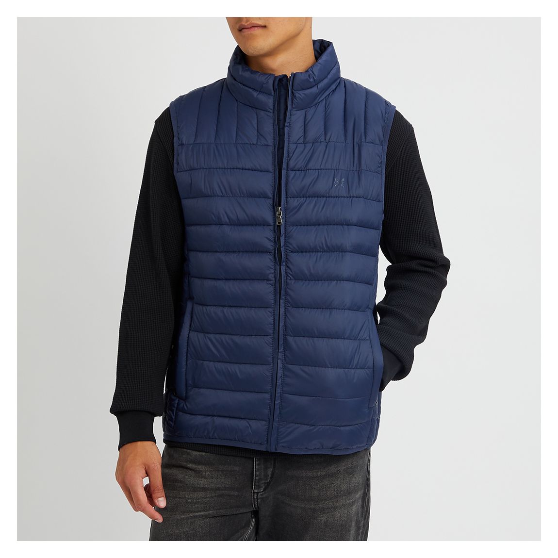 Navy Lightweight Gilet main product photo