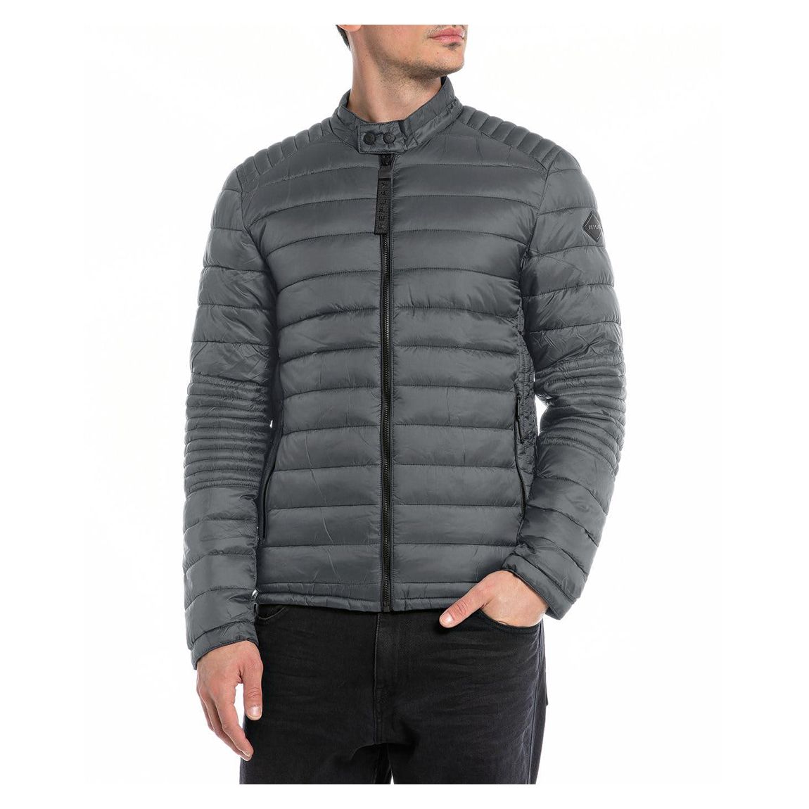 Dark Grey Padded Jacket main product photo