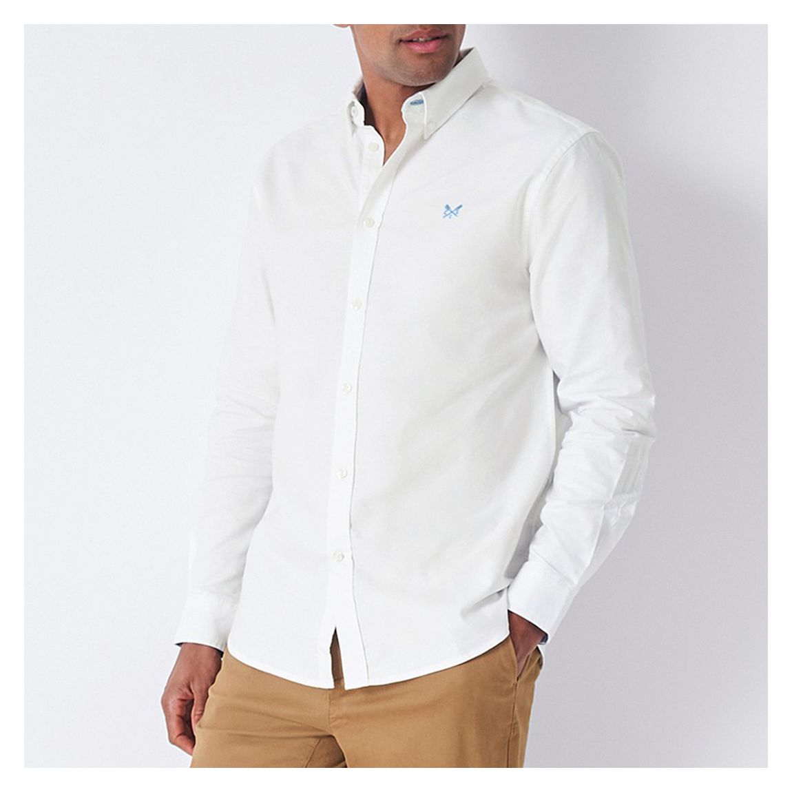White Cotton Oxford Shirt main product photo