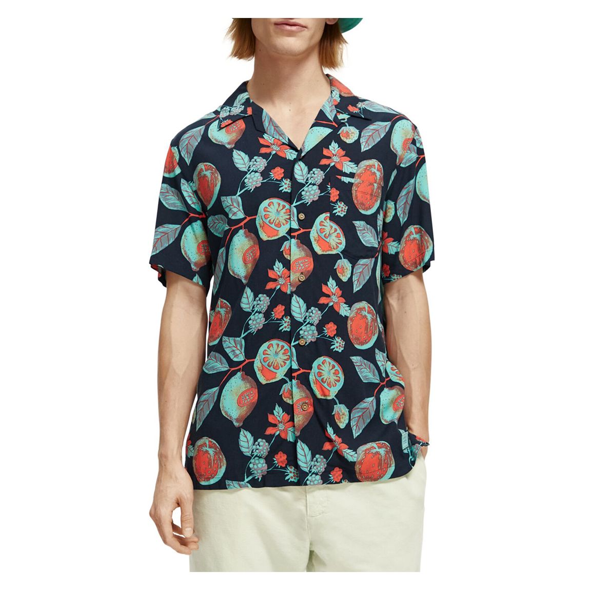 Multi Printed Short Sleeve Cotton Shirt main product photo
