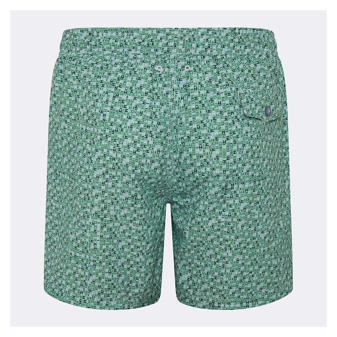 Green All Over Print Swim Shorts main product photo