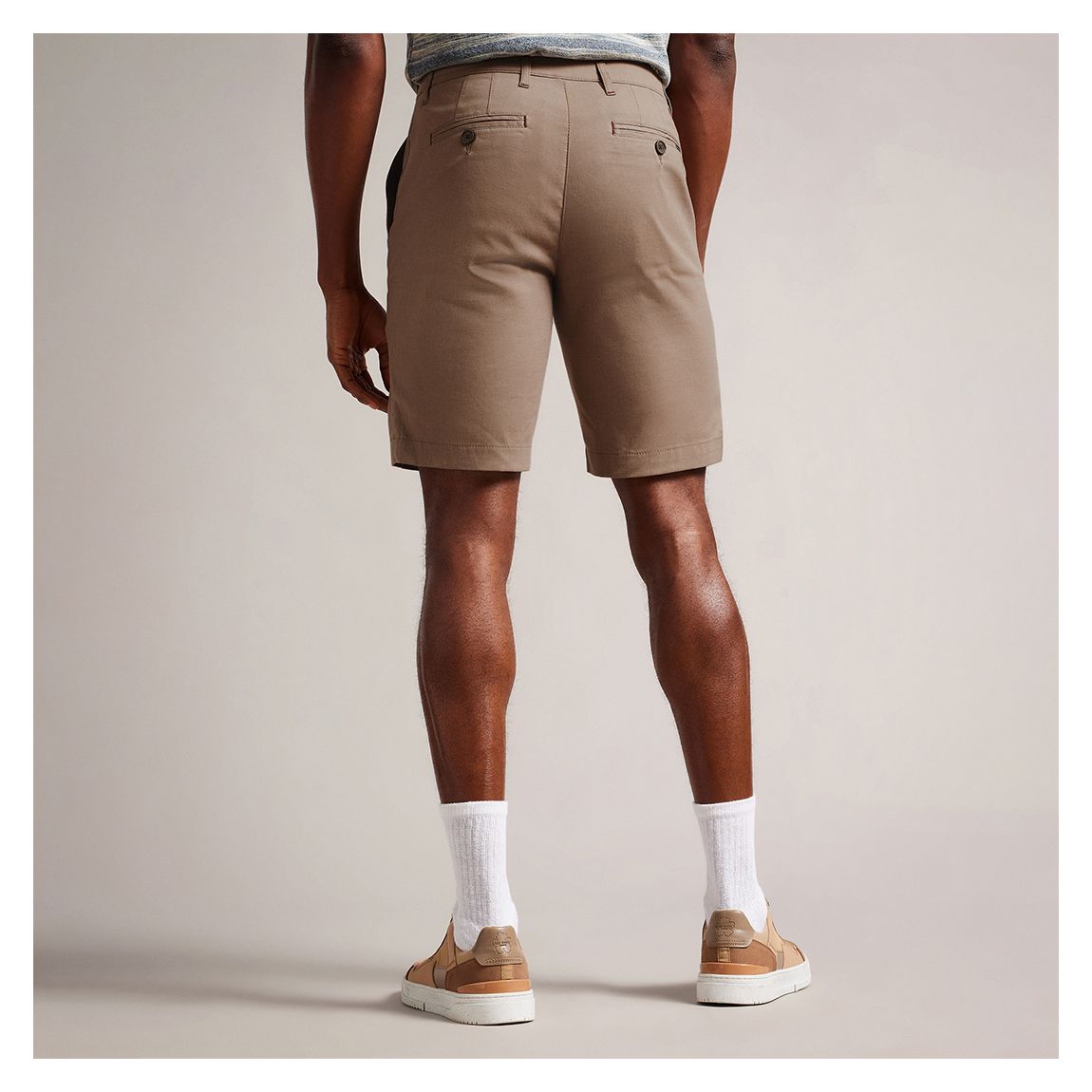 Stone Cortrom Cotton Blend Shorts main product photo