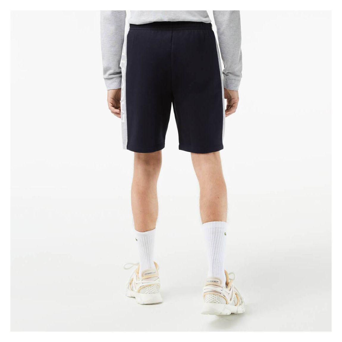 Black/Grey Elasticated Shorts main product photo