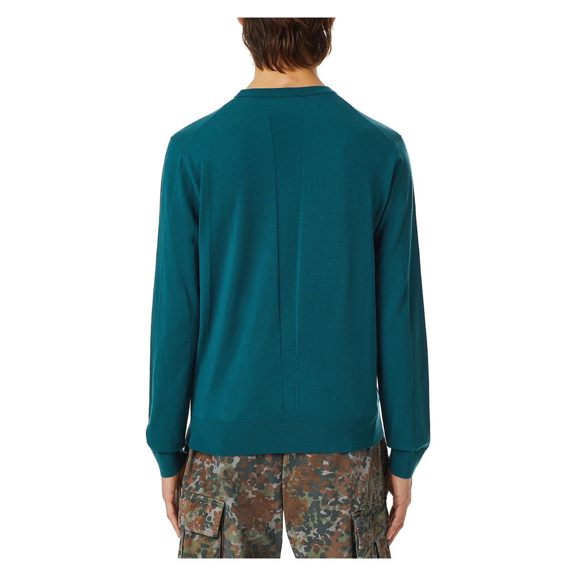 Teal Torrance Wool Blend Jumper main product photo